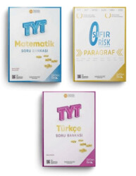 Üç Dört Beş TYT Matematik Türkçe Paragraf Soru Bankası Seti - Üç Dört Beş Yayınları