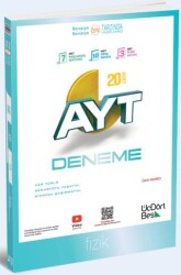AYT Fizik 20`li Deneme - Üç Dört Beş Yayınları