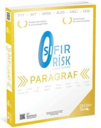 2026 TYT Paragraf Sıfır Risk Soru Bankası Video Çözümlü - Üç Dört Beş Yayınları