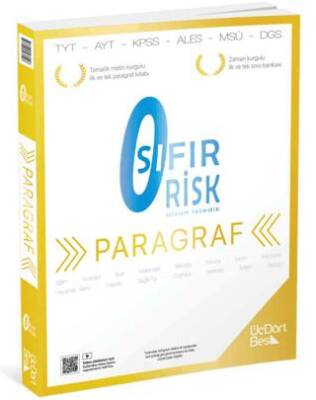 2026 TYT Paragraf Sıfır Risk Soru Bankası Video Çözümlü - 1