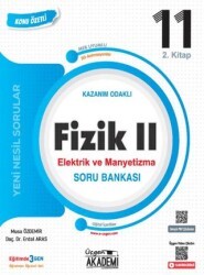 Üçgen Yayıncılık 11. Sınıf Fizik II – Elektrik ve Manyetizma – Konunun Özü Soru Bankası - Üçgen Yayıncılık