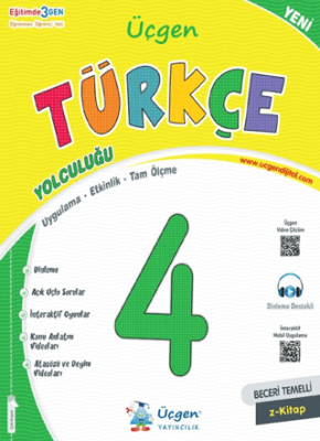 4. Sınıf – Beceri Temelli – Türkçe Yolculuğu - 1