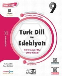 Üçgen Yayıncılık 9. Sınıf Türk Dili ve Edebiyatı Konu Anlatımlı Soru Kitabı - Üçgen Yayıncılık