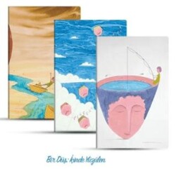 Üçlü Çizgili Defter Seti Bir Düş: İçinde Yüzülen - Vak Vak Yayınları