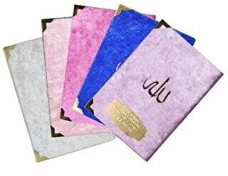 Üçlü Yasin Çanta Boy, Süngerli, Kadife Cilt - 196S - 1