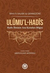 Ulumu’l-Hadis - Marmara Üniversitesi İlahiyat Fakültesi Vakfı