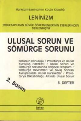 Ulusal Sorun ve Sömürge Sorunu - 1