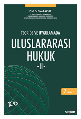 Uluslararası Hukuk – II - 1