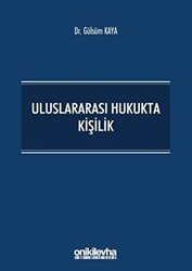 Uluslararası Hukukta Kişilik - On İki Levha Yayınları