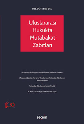 Uluslararası Hukukta Mutabakat Zabıtları - 1