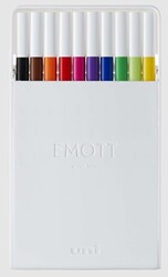 Uni Emott 0.4 Fine Akrilik Uçlu Kalem 10Lu Standart Renk - Uniball