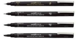 Uni Pin Fine Line Kaligrafi Seti 4Lü Pın-200-4P - Uniball