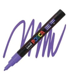 Uni Posca 0.9-1.3 Su Bazlı Poster Markörü Leylak Pc-3M - Uniball