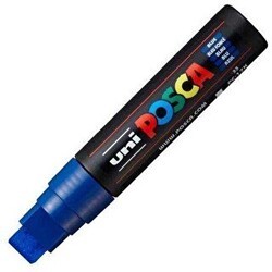 Uni Posca 15.0 Su Bazlı Poster Markörü Mavi Pc-17K - Uniball
