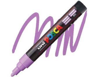 Uni Posca 1.8-2.5 Su Bazlı Poster Markörü Lavant N Pc-5M - 1