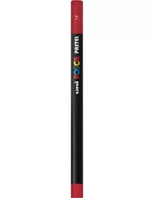 Uni Posca Pastel Boya Kalemi Koyu Kırmızı - 1