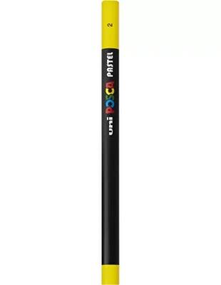 Uni Posca Pastel Boya Kalemi Sarı - 1