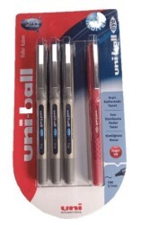 Uniball Eye Fine 0.7 Roller Kalem 3Lü Mavi Ub-157-3 Bls Mavi - Uniball