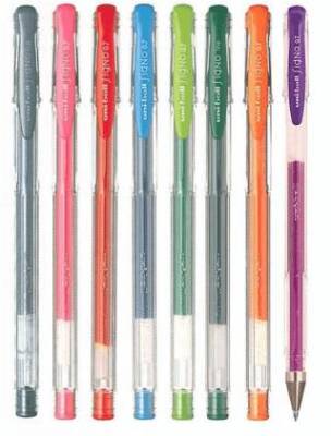 Uniball Sıgno Fine 0.7 Jel Kalem 8Li Set Um-100-8C Set - 1