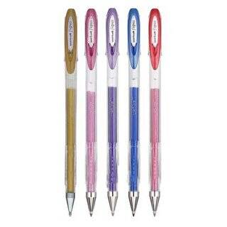 Uniball Signooble Metal 0.8 Jel Kalem 5Li Set Um-120Nm-5C.02 - 1