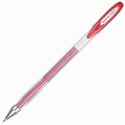 Uniball Signooble Metal 0.8 Jel Kalem Kırmızı Um-120Nm - Uniball