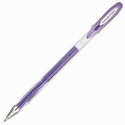 Uniball Signooble Metal 0.8 Jel Kalem Mor Um-120Nm - Uniball