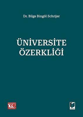 Üniversite Özerkliği - 1