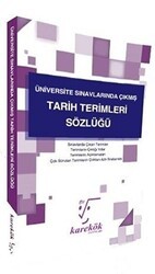 Üniversite Sınavlarında Çıkmış Tarih Terimleri Sözlüğü - Karekök Yayıncılık