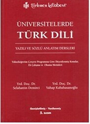 Üniversitelerde Türk Dili - Türkmen Kitabevi