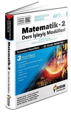 Aydın Yayınları Üniversiteye Hazırlık Matematik Ders İşleyiş Modülleri 2. Kitap - 1