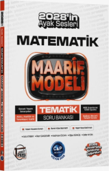 Üniversiteye Hazırlık Matematik Ders Platosu Maarif Modeli Tematik Soru Bankası - Çap Yayınları