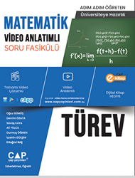 Üniversiteye Hazırlık Matematik Video Anlatımlı Türev Soru Fasikülü - Çap Yayınları