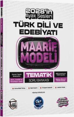 Üniversiteye Hazırlık Türk Dili ve Edebiyatı Ders Platosu Maarif Modeli Tematik Soru Bankası - 1