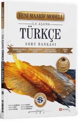 Üniversiteye Hazırlık Türkçe İlk Aşama Maarif Model Soru Bankası - 1