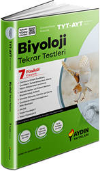 Üniversiteye Hazırlık TYT AYT Biyoloji Tekrar Testleri - Aydın Yayınları