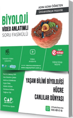 Üniversiteye Hazırlık Yaşam Bilimi Biyolojisi Hücre ve Canlılar Dünyası Soru Fasikülü - 1