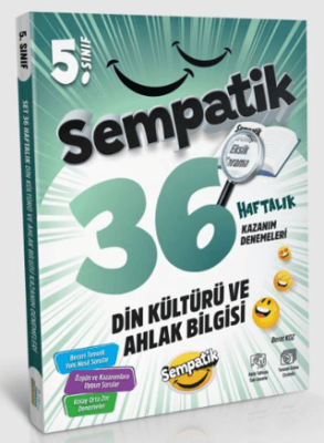 Ünlüler Karması 5. Sınıf Din Kültürü ve Ahlak Bilgisi 36 Haftalık Kazanım Denemeleri - 1