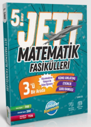 Ünlüler Karması 5. Sınıf Jett Matematik Fasikülleri - Ünlüler Karması