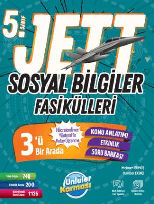 Ünlüler Karması 5. Sınıf Jett Sosyal Bilgiler Fasikülleri - 1