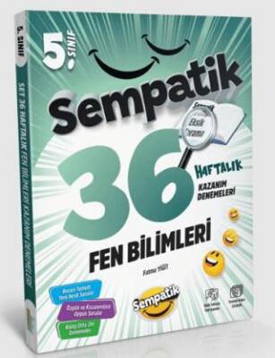 Ünlüler Karması 5.Sınıf Fen Bilimleri 36 Haftalık Kazanım Denemeleri - 1