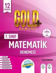 Ünlüler Karması 7. Sınıf Matematik Gold Serisi 12 Deneme - Ünlüler Karması