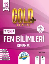 Ünlüler Karması 7.Sınıf Gold Fen Bilimleri 12 Deneme - Ünlüler Karması