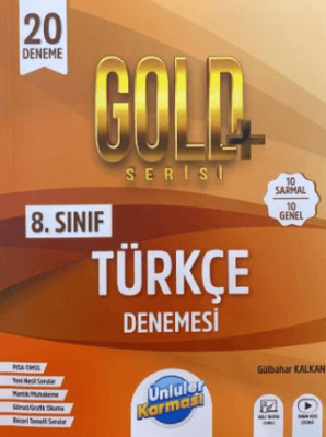 Ünlüler Karması 8. Sınıf Gold Serisi Türkçe 20li Deneme - 1