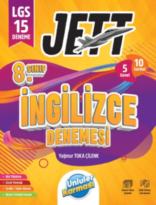 Ünlüler Karması 8. Sınıf İngilizce Jett 15`li Branş Denemeleri - 1