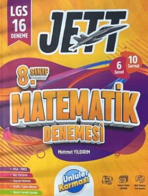 Ünlüler Karması 8. Sınıf Jett Matematik 16 Deneme - 1