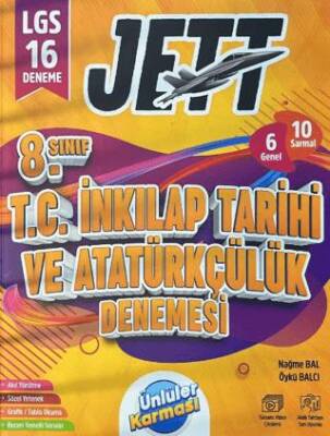 Ünlüler Karması 8. Sınıf Jett T.C İnkılap Tarihi ve Atatürkçülük 16 Deneme - 1