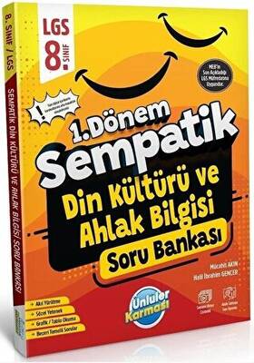 8. Sınıf LGS Din Kültürü ve Ahlak Bilgisi 1. Dönem Sempatik Soru Bankası - 1