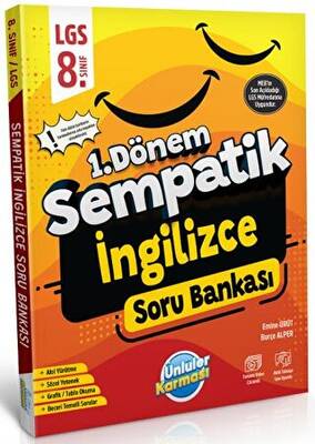 Ünlüler Karması 8. Sınıf LGS İngilizce 1. Dönem Sempatik Soru Bankası - 1