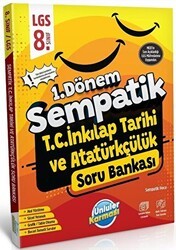 8. Sınıf LGS TC İnkılap Tarihi ve Atatürkçülük 1. Dönem Sempatik Soru Bankası - Ünlüler Karması