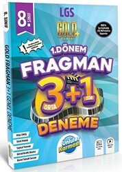 8. Sınıf LGS Tüm Dersler 1. Dönem Fragman 3+1 Deneme Gold Serisi - Ünlüler Karması